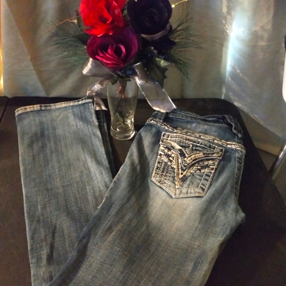 VGOSS faded denim jeans size 1/2